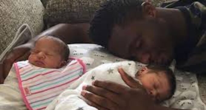 Mikel Obi welcomes twins