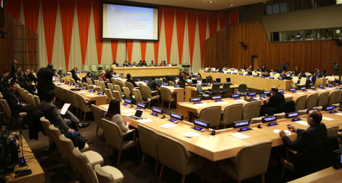Correct Nigerian negotiators at the UN, youths urge Buhari