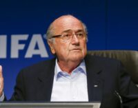 Blatter provisionally suspended for 90 days