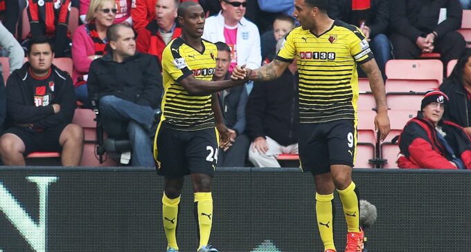 Odion Ighalo scores to earn Waftord away point