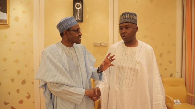 see photos of Buhari and Saraki: The Nigerian political class is at war with itself 