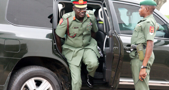 Don’t mix with politicians, Buratai warns soldiers