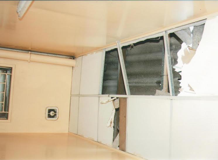 Egbin Vandalised House