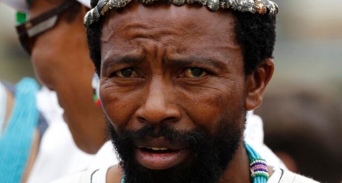 South African King gets 12-year jail sentence