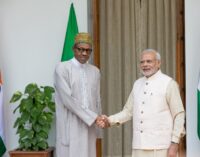 I’ll prosecute corrupt public office holders, Buhari assures Nigerians in India