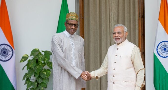 I’ll prosecute corrupt public office holders, Buhari assures Nigerians in India