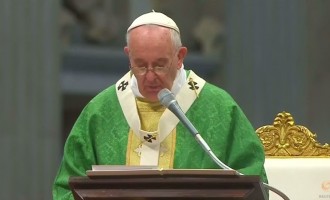 Pope Francis to US: ‘Mother’ shouldn’t be used to describe a bomb