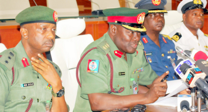 Military vows to make life unbearable for enemies of Nigeria