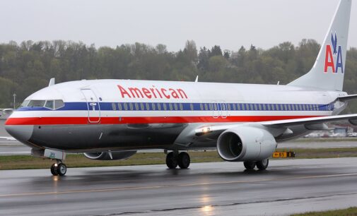 American pilot dies during flight