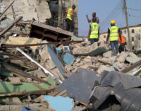 Four rescued as 3-storey building collapses in Lagos