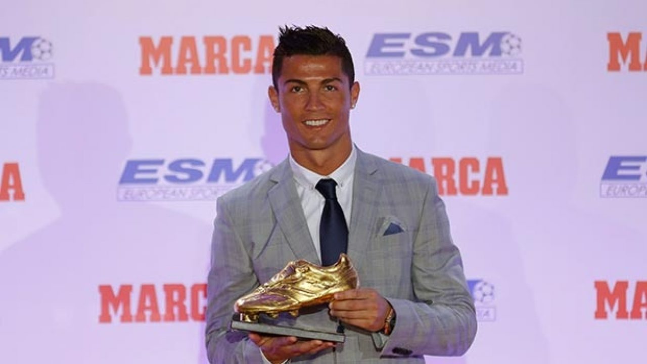 Ronaldo receives record Golden Boot 