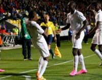 Eaglets rout hosts Chile to qualify for 2nd round
