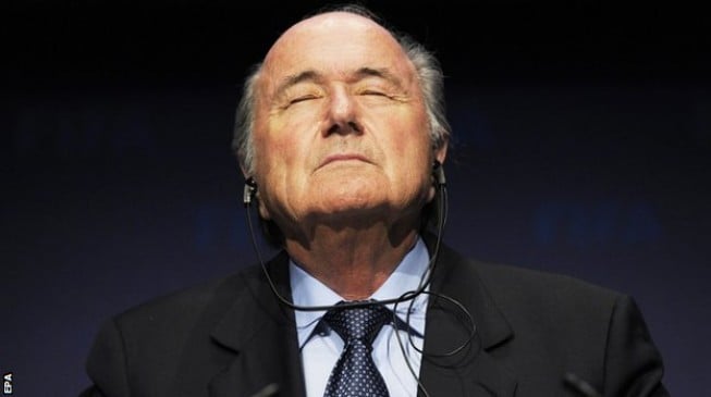 Sepp Blatter hospitalised