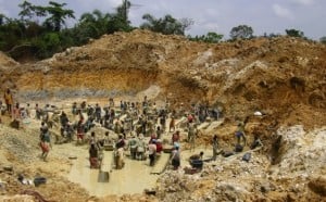 mining site