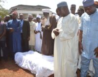 Buhari says Audu’s death is a ‘loss’ as APC chieftains attend ex-gov’s burial