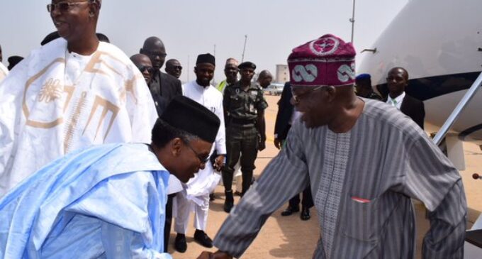 Tinubu opts for Kaduna as APC chieftains flood inauguration of Buhari’s ministers