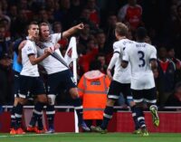 Spurs earn derby point at Arsenal