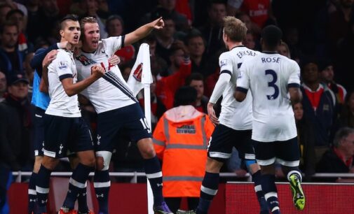 Spurs earn derby point at Arsenal