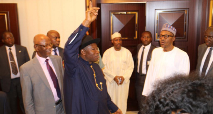 Jonathan to Buhari: If you use your powers negatively, posterity will haunt you