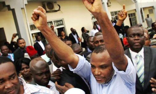 Kanu lying about being sick in prison, says breakaway Biafra faction