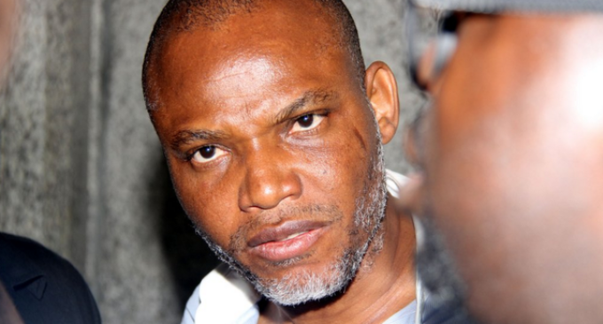 Judge adjourns Nnamdi Kanu’s trial over FG’s failure to produce him in court