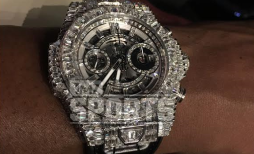 Mayweather lavishes N275m on diamond watch