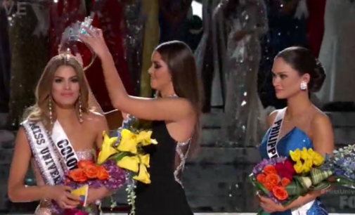 Colombian bags Miss Universe crown for 45 seconds
