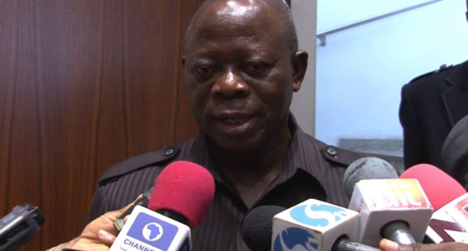 Oshiomhole backs devolution of power, but says ‘we must also review our character’