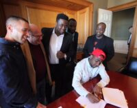 Davido signs mouthwatering $1m deal with Sony
