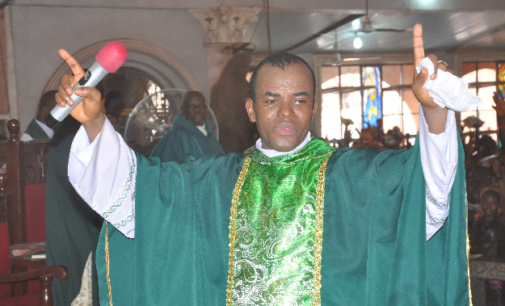Mbaka present as Uzodinma is sworn in as Imo governor
