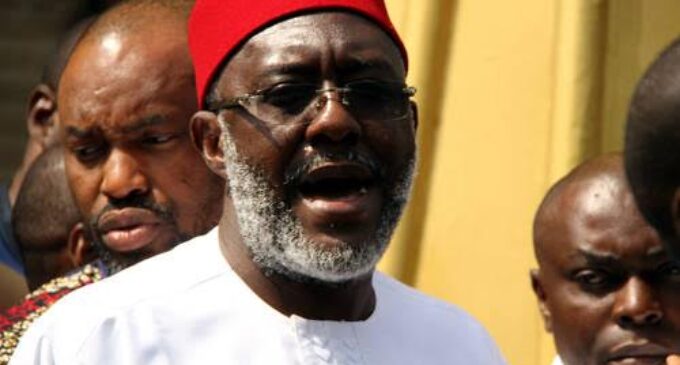 Metuh slumps at PDP event, rushed to hospital