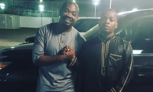 Olamide, Don Jazzy reunited, say ‘we are only human’