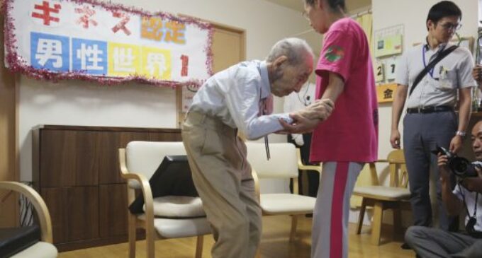 World’s oldest man dies in Japan