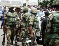 Soldiers storm Badagry in search of militants