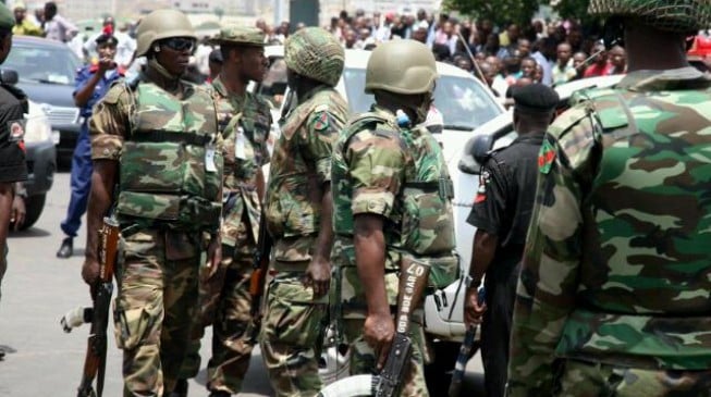 Soldiers storm Badagry in search of militants