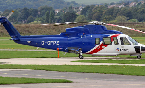 Bristow’s use of Sikorsky helicopter suspended