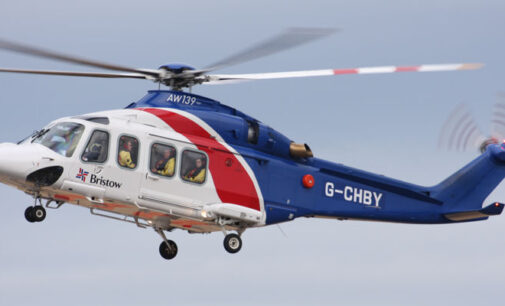 Lagos-bound helicopter ‘crashes into the ocean’