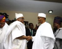 Buhari visits Awujale amid tight security