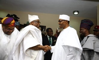 Buhari visits Awujale amid tight security