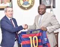 Barcelona to open first African football academy in Lagos