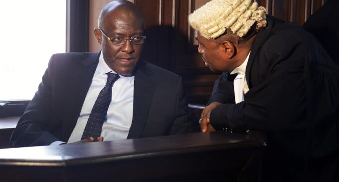 EXTRA: Metuh’s trial adjourned after judge complained of seeing shadows