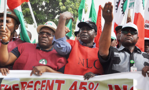 NLC, TUC ask Buhari to triple minimum wage