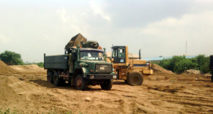 Ambode orders stoppage of sand dredging