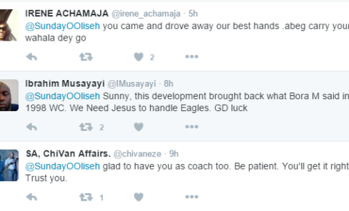 ‘Once a saviour, now a saboteur’ and other Twitter reactions to Oliseh’s resignation