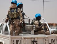 Nigerian peacekeepers escape attack in Mali