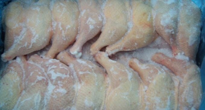 NAFDAC warns against smuggled frozen chicken, says ‘they contain formalin’