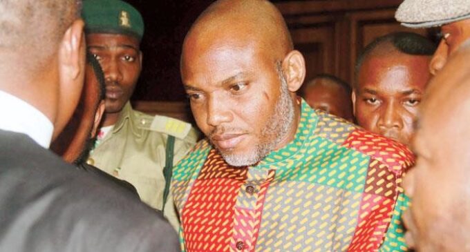 Kanu sues AGF, DSS for detaining him despite contrary court order