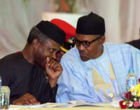 Buhari praises Osinbajo for carrying on with campaign despite crash