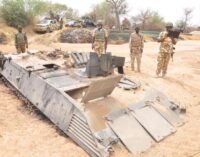 After 8 months, army recovers its armoured tank from B’Haram