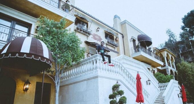 Wizkid shows off multimillion-dollar US mansion